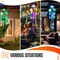 Solar Wind Chimes for Outside, Waterproof Shell Wind Chime Color Changing Windchimes, Outdoor Decor for Garden Yard Patio, Birthday Gifts for Mom Grandma